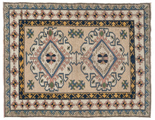 Vintage Turkish Rug Plaentaf