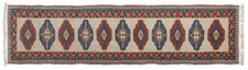 Vintage Turkish Runner Rug Tilun