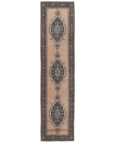 Vintage Turkish Runner Rug Honisa