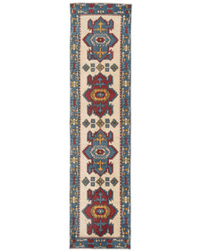 Vintage Turkish Runner Rug Vamisa