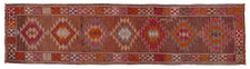 Vintage Turkish Runner Rug Dure
