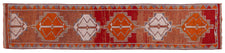 Vintage Turkish Runner Rug Xaeli