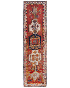 Vintage Turkish Runner Rug Balela