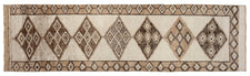 Vintage Turkish Runner Rug Dota