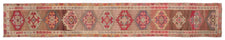 Vintage Turkish Runner Rug Benral