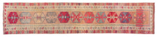Vintage Turkish Runner Rug Velris