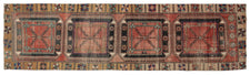 Vintage Turkish Runner Rug Lesile