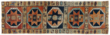 Vintage Turkish Runner Rug Carimo