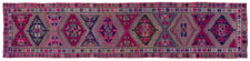 Vintage Turkish Runner Rug Artava