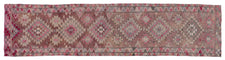 Vintage Turkish Runner Rug Radile