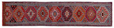 Vintage Turkish Runner Rug Aula