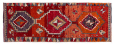 Vintage Turkish Runner Rug Bresa