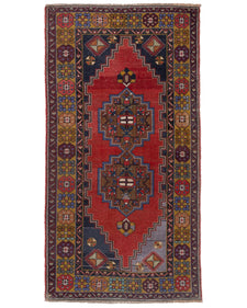 Vintage Turkish Runner Rug Telove