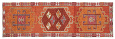Vintage Turkish Runner Rug Weyric