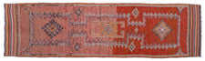 Vintage Turkish Runner Rug Toline