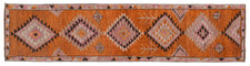 Vintage Turkish Runner Rug Eroli