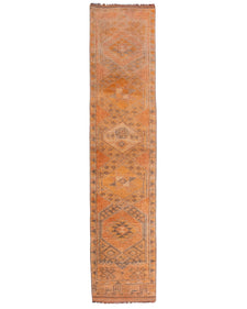 Vintage Turkish Runner Rug Celeina