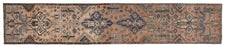 Vintage Turkish Runner Rug Sleesded