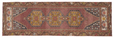 Vintage Turkish Runner Rug Renla