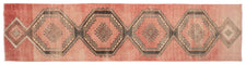 Vintage Turkish Runner Rug Savara