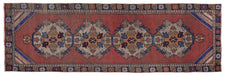 Vintage Turkish Runner Rug Porina