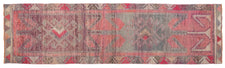 Vintage Turkish Runner Rug Joyeux