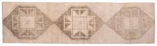 Vintage Turkish Runner Rug Risara