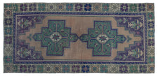 Vintage Turkish Rug Zerenil