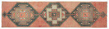 Vintage Turkish Runner Rug Ledota