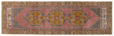 Vintage Turkish Runner Rug Zasimo