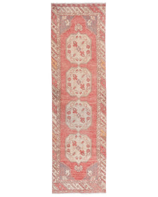 Vintage Turkish Runner Rug Leleina