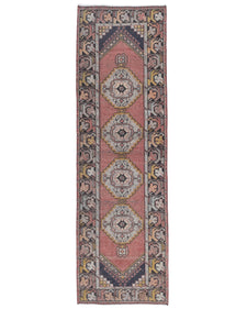 Vintage Turkish Runner Rug Vaone