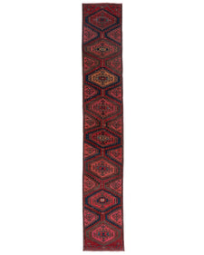 Vintage Turkish Runner Rug Lelaole