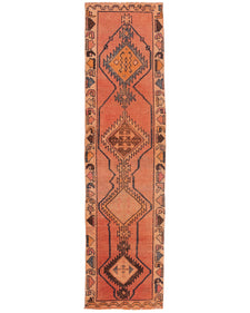 Vintage Turkish Runner Rug Jarella