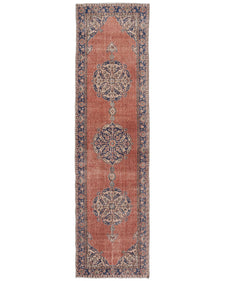 Vintage Turkish Runner Rug Bumisa
