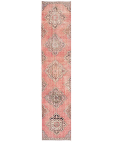 Vintage Turkish Runner Rug Jeralo