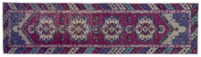 Vintage Turkish Runner Rug Sraopsih