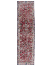 Vintage Turkish Runner Rug Faona
