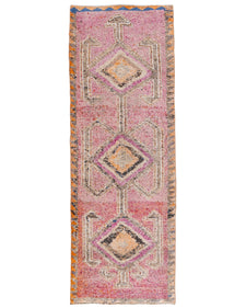 Vintage Turkish Runner Rug Malone