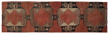 Vintage Turkish Runner Rug Cluezats