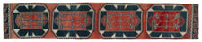 Vintage Turkish Runner Rug Keys