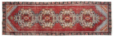 Vintage Turkish Runner Rug Vigor