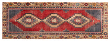 Vintage Turkish Runner Rug Rynele