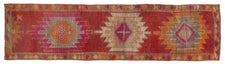 Vintage Turkish Runner Rug Quirrel