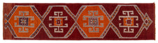 Vintage Turkish Runner Rug Oreno