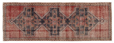 Vintage Turkish Runner Rug Sarol