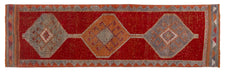 Vintage Turkish Runner Rug Imaril