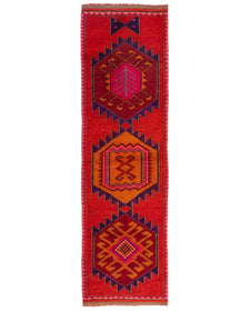 Vintage Turkish Runner Rug Neleva