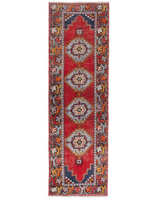 Vintage Turkish Runner Rug Volela