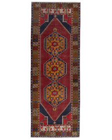 Vintage Turkish Runner Rug Belara